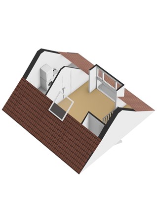 Floorplan - Ijsselmeerweg 33, 1316 RH Almere